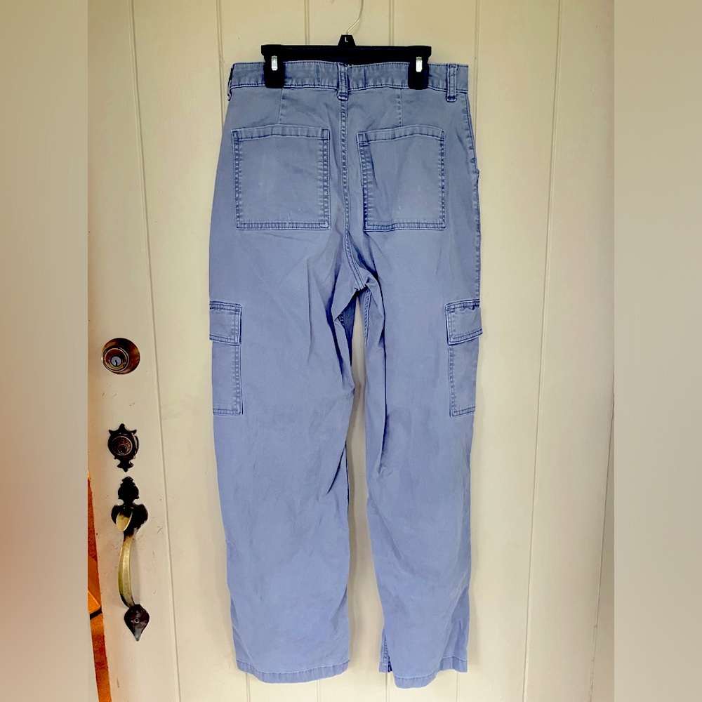 Hollister gray/purple cargo pants - Picture 4 of 5